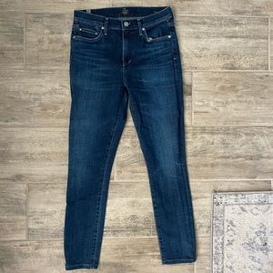 Citizen of Humanity high rise rocket skinny